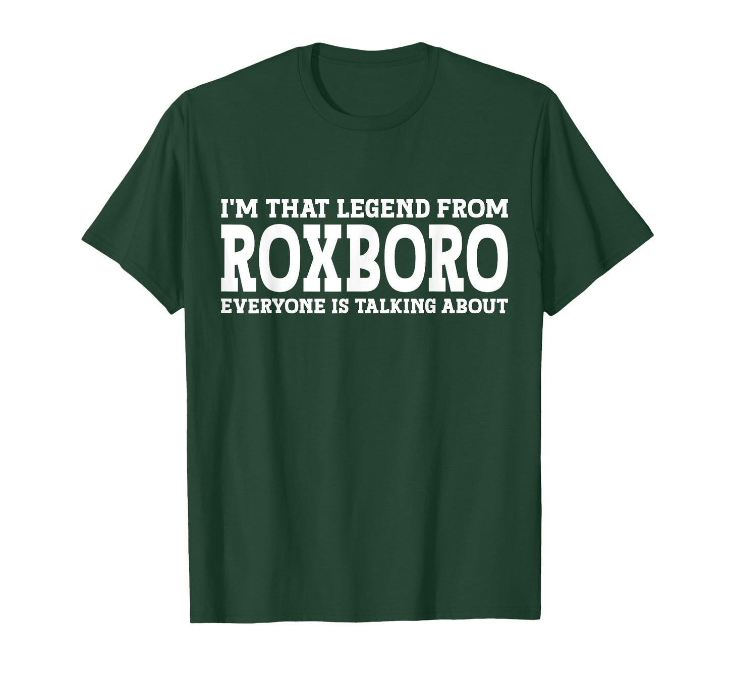Roxboro Hometown NC North Carolina Home Roots City Roxboro T-Shirt