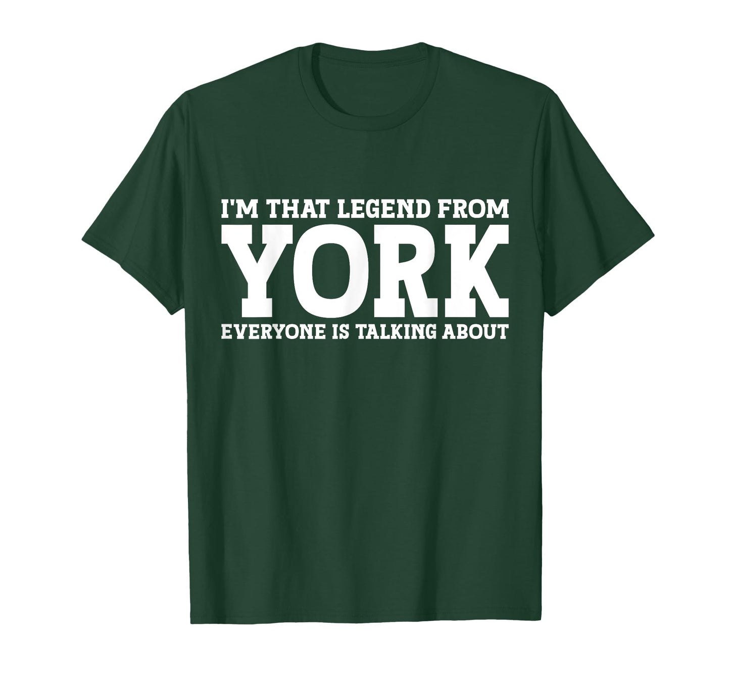 York Hometown SC South Carolina Home Roots Funny City York T-Shirt