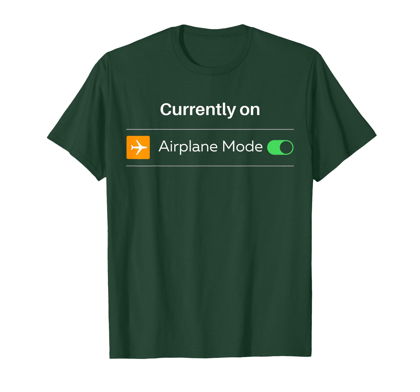 Currently On Airplane Mode Funny Pilot Flying Introvert Gift T-Shirt