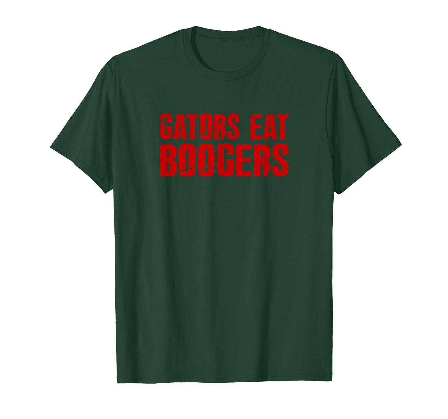 Gators Eat Boogers Black T-Shirt