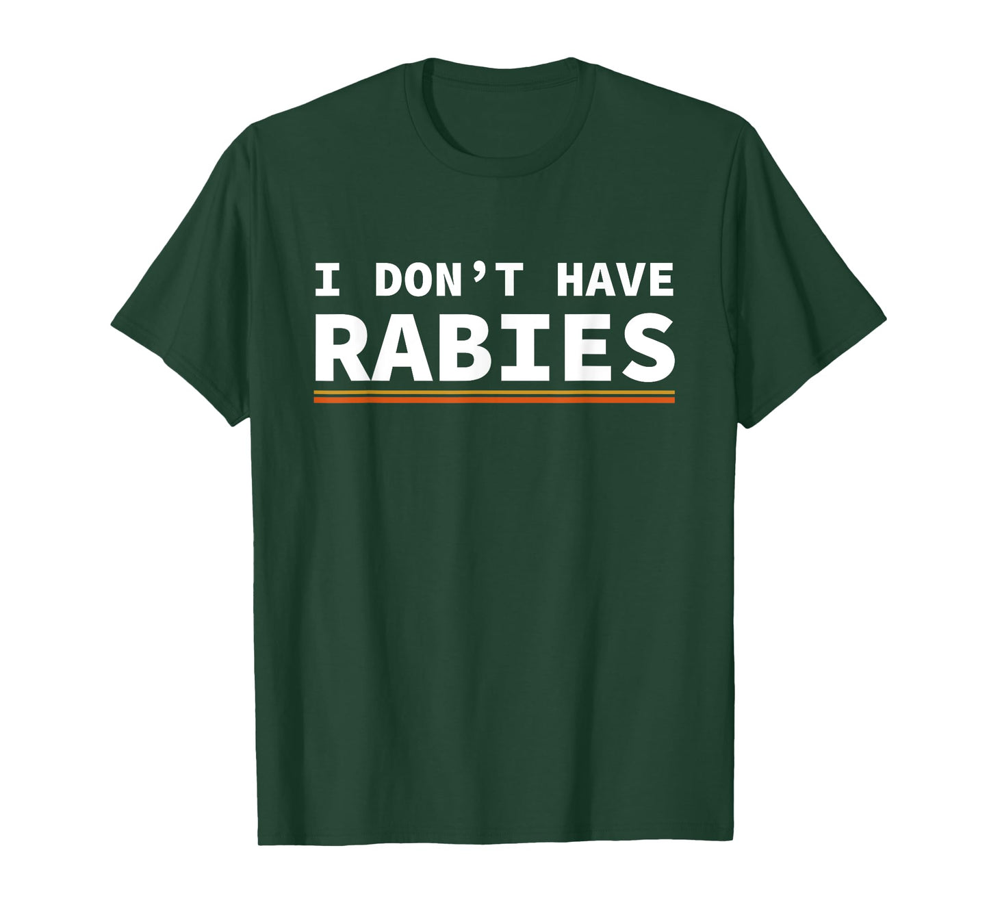 Retro Vintage I don't Have Rabies Funny T-Shirt