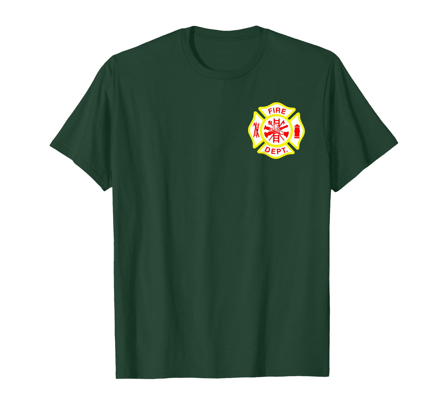 Fire Department Logo Uniform Fireman Symbol Firefighter Gear T-Shirt