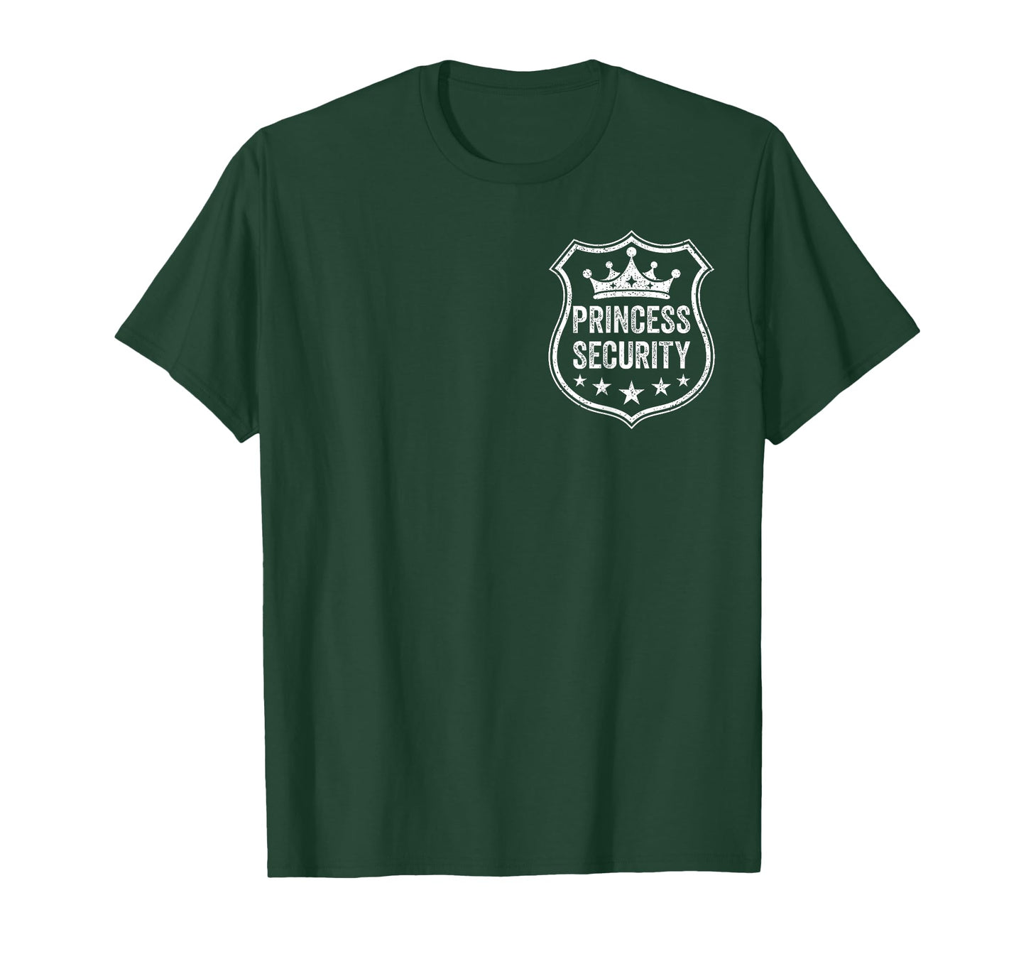 Princess Security Protection Birthday Kids Boys Mens 2 sided T-Shirt
