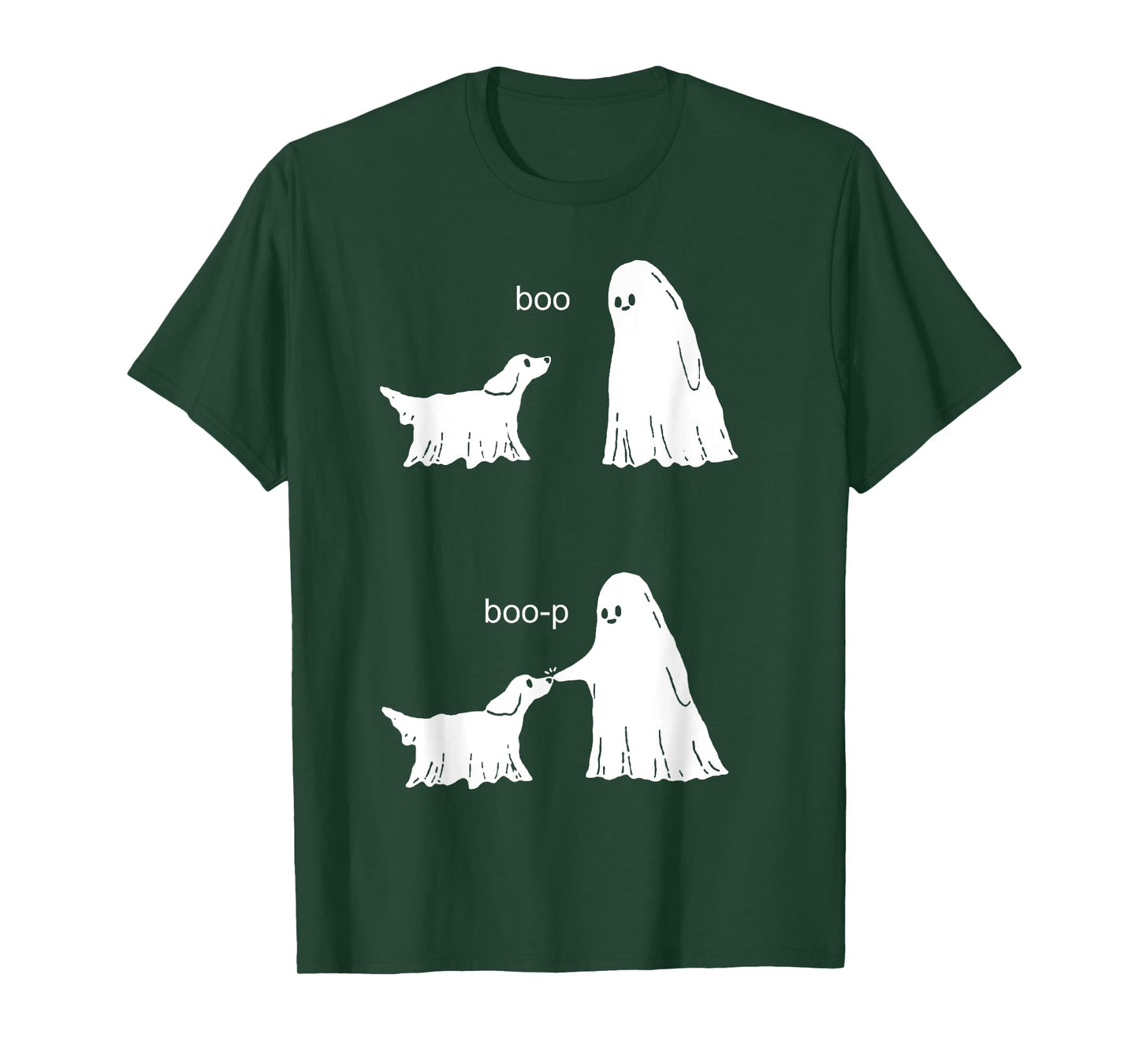 Boo Boop Ghost And Dog T-Shirt