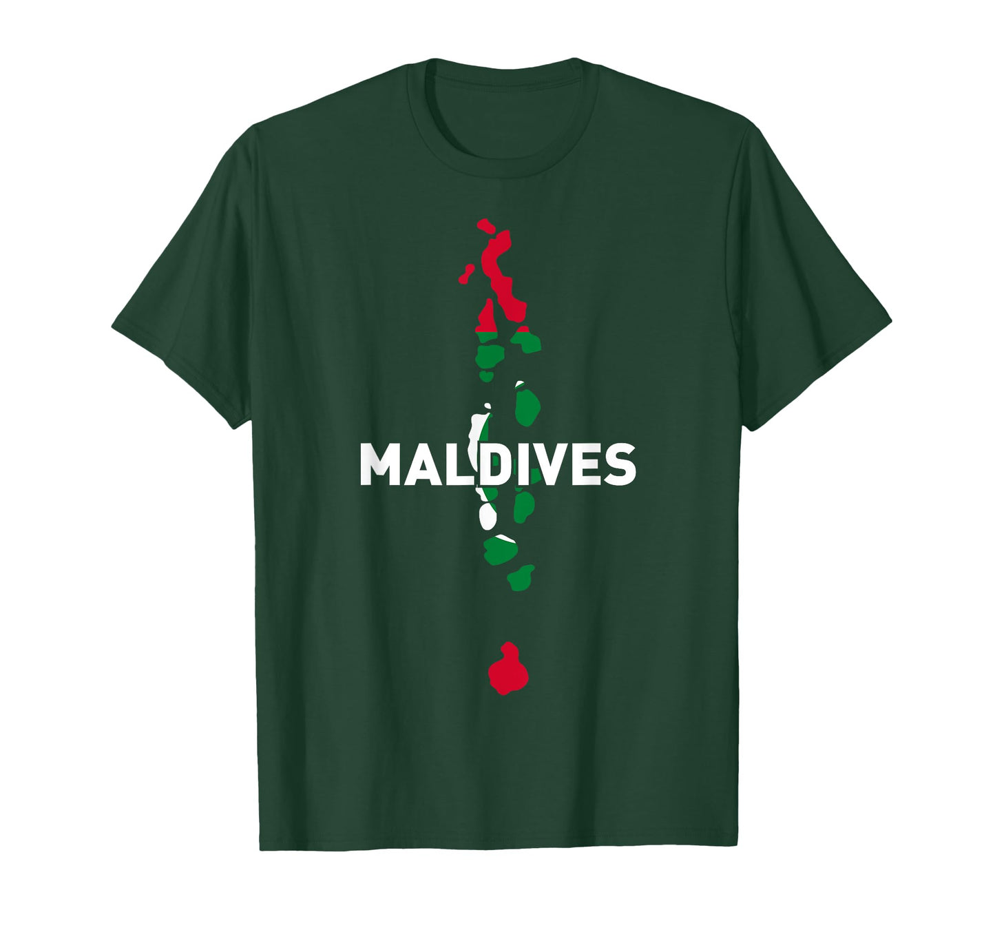 Proud Family and Patriotic Flag of Country Maldives T-Shirt