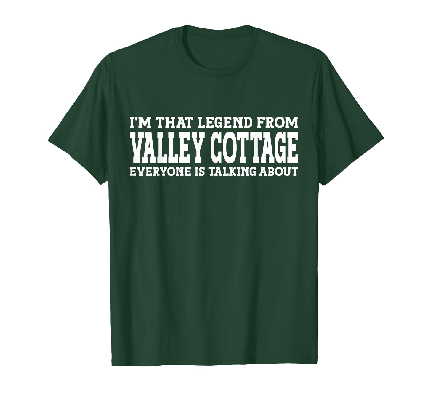 Valley Cottage Hometown NY New York City Valley Cottage T-Shirt