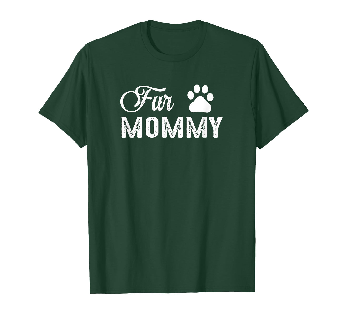 Women's Fur Mommy Cute Shirt for Dog Lovers T-Shirt