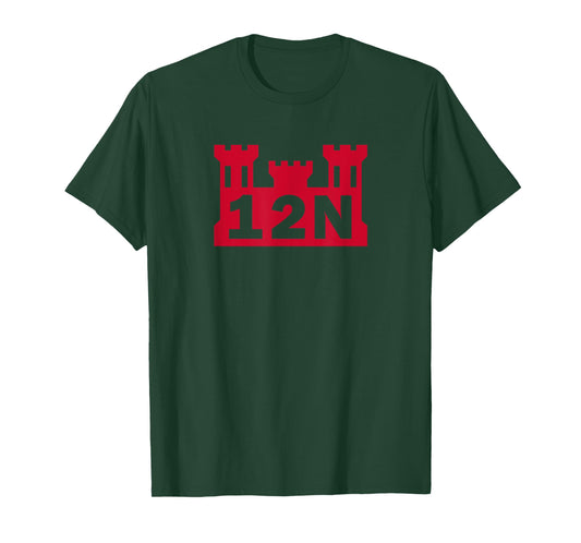 12N Horizontal Construction Engineer | Castle T-Shirt