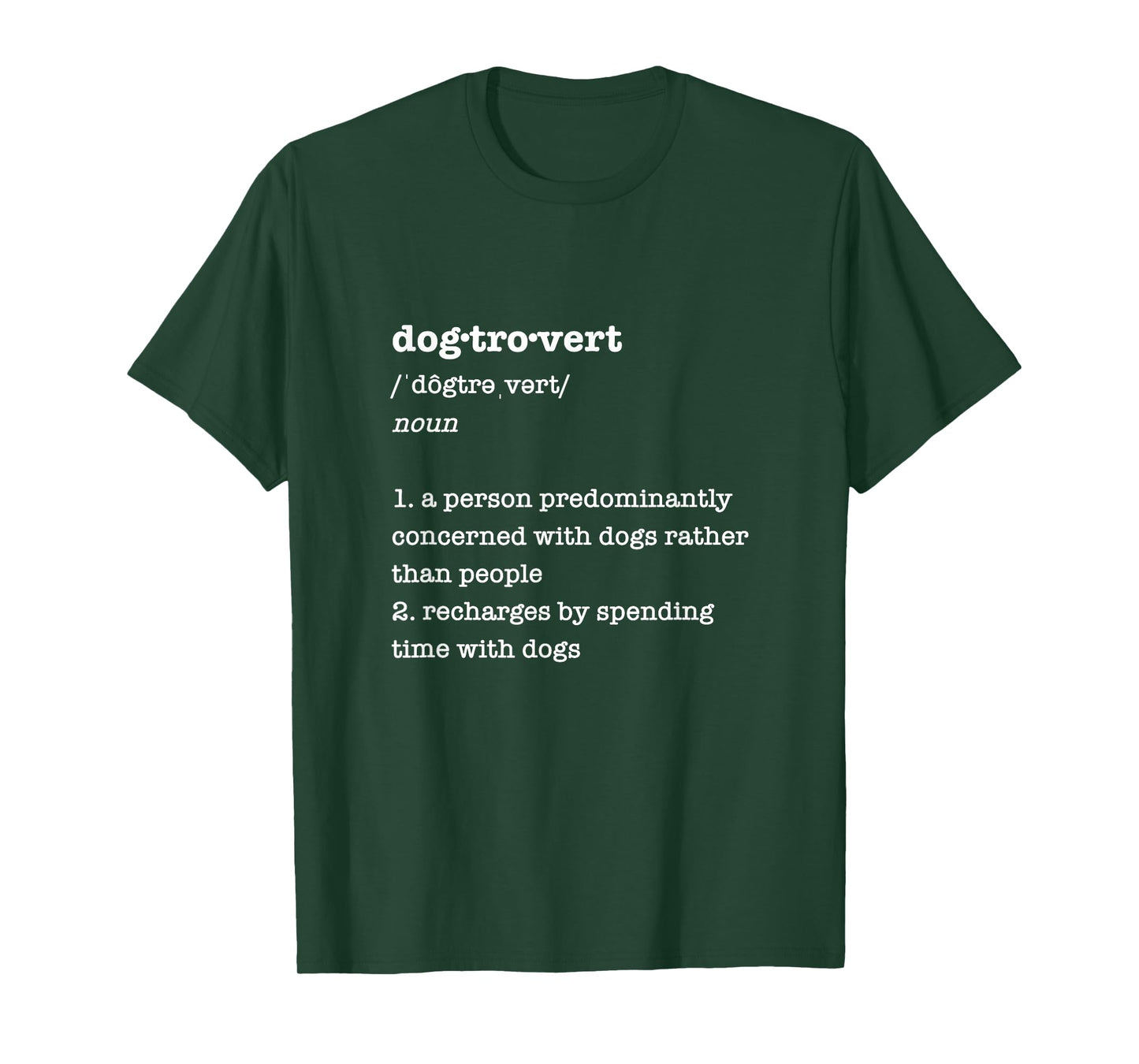 Pixel & Paper Art Apparel for Dog Lovers Dogtrovert Definition Funny Gift for Introvert Dog Lovers Unisex-Adults Black T-Shirt Small Classic Fit T-Shirt