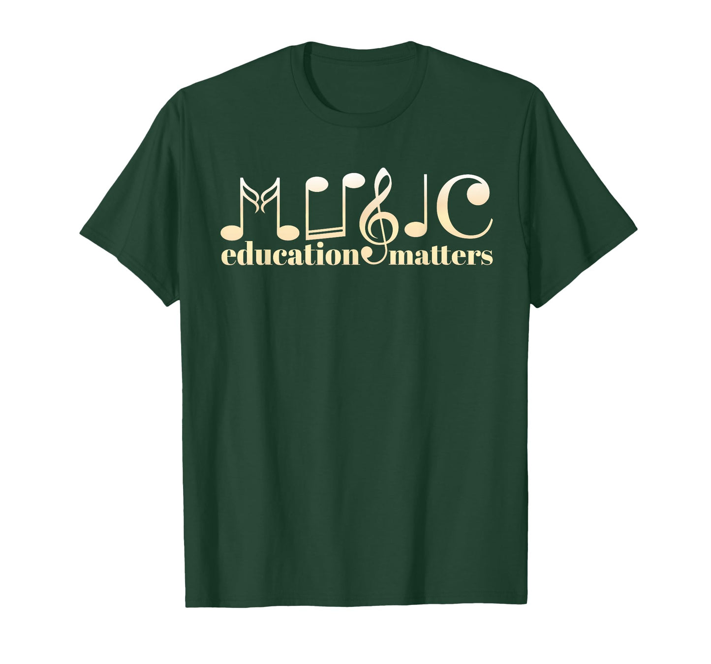 Music Teacher Life Musician Quote Music Education Matters T-Shirt