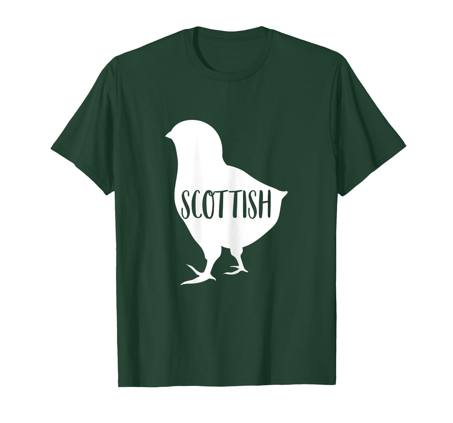Girls Scottish Chick Funny Women Home Country T-Shirt