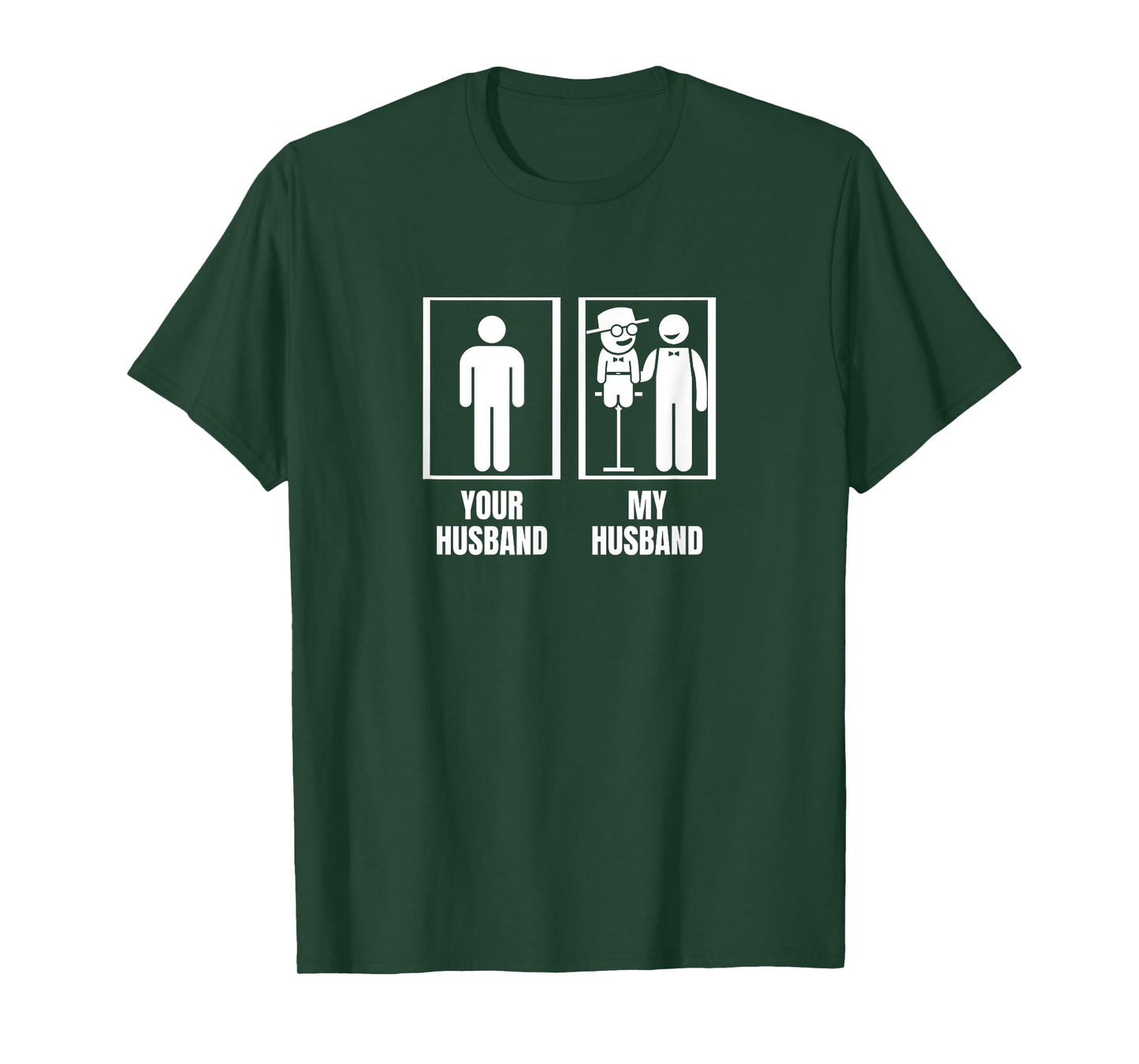 Your Husband My Husband Wife Funny Ventriloquist T-Shirt