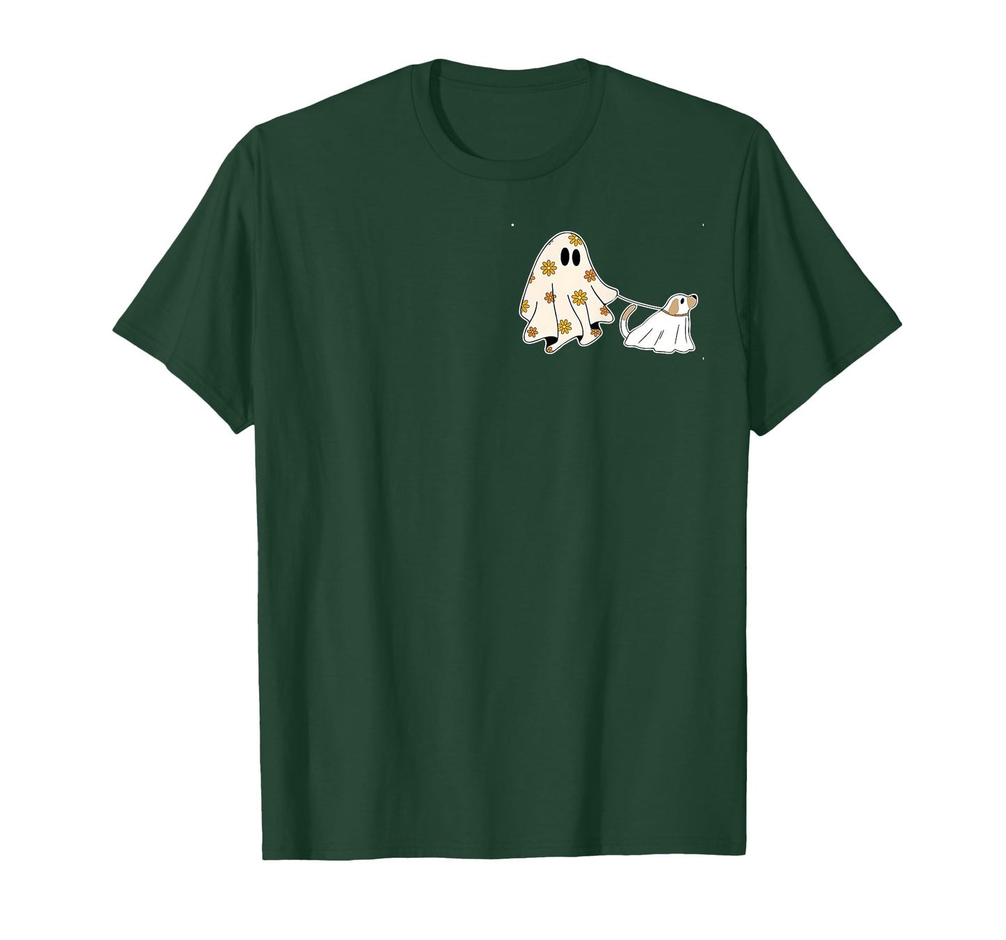 Ghost Dog, Dog Lovers Halloween T-Shirt for Men Women Kids