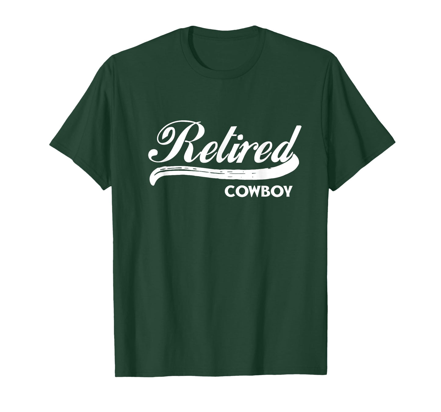 Retired Cowboy Funny Retirement Party Gift Southern T-Shirt