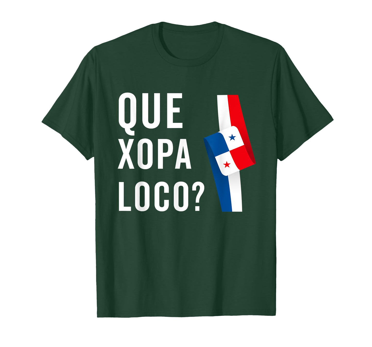 Camiseta Panama Panamanian Flag DNA Panameño Que Xopa? T-Shirt