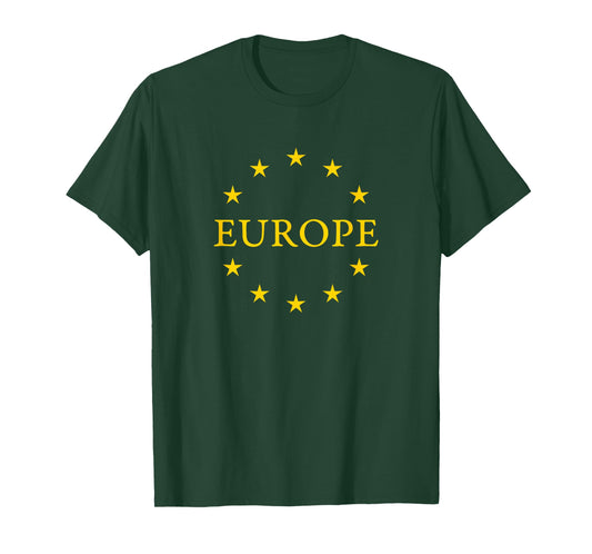 EU Flag Stars European Union Flag Symbol T-Shirt