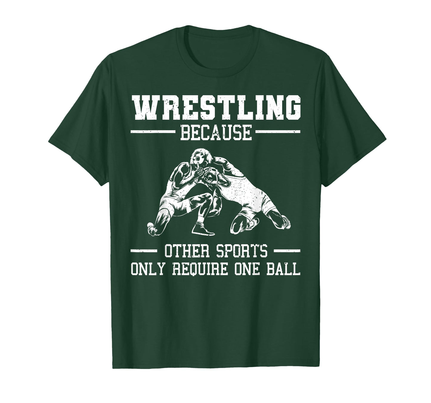 Funny Wrestling Design for Kids Men Women Wrestle Athletes T-Shirt Small