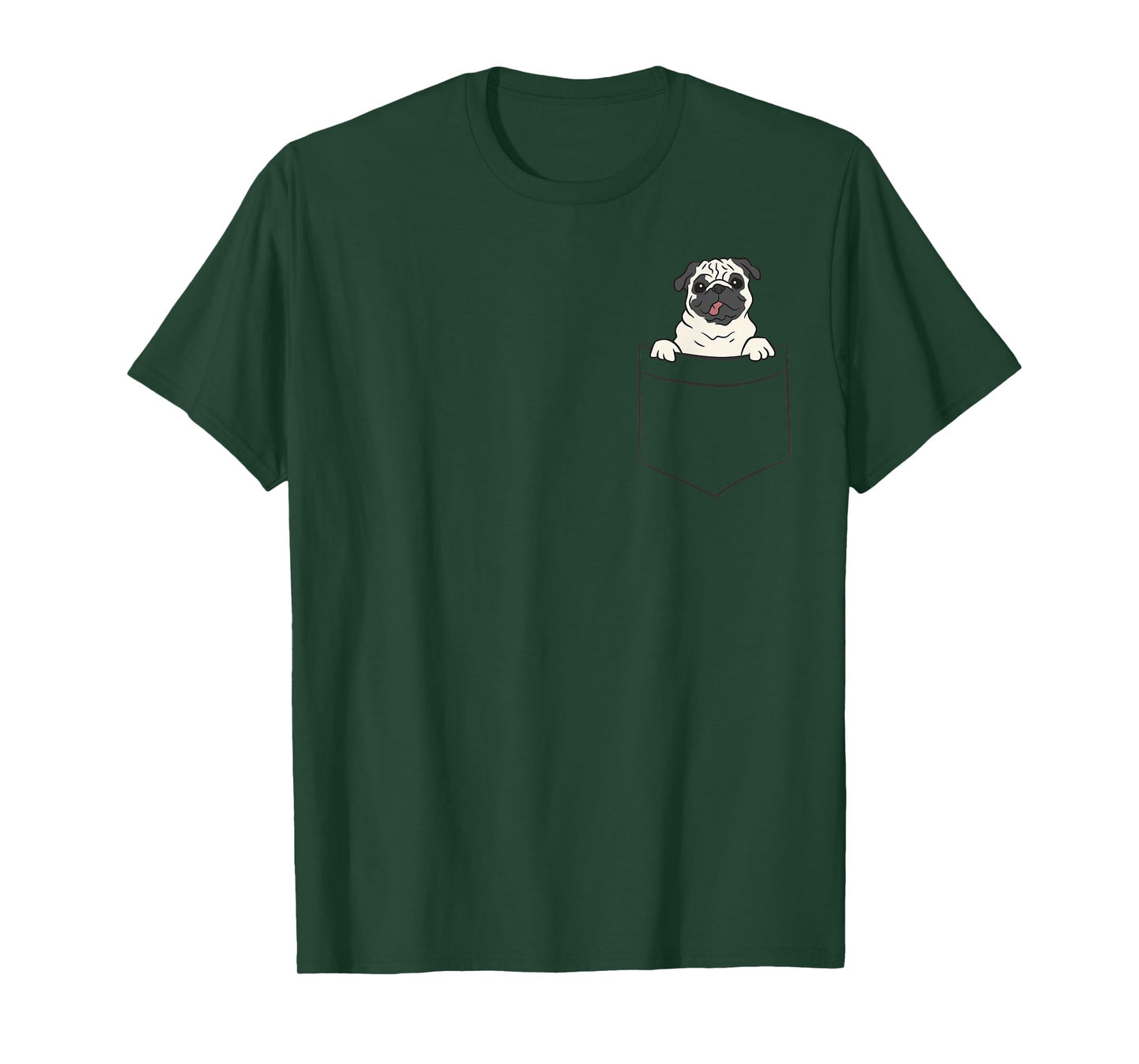 Pug In The Pocket Funny Pocket Pug T-Shirt