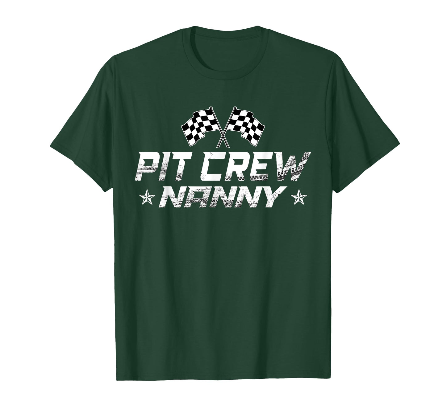 Race Car Birthday Party Racing Family Nanny Pit Crew T-Shirt