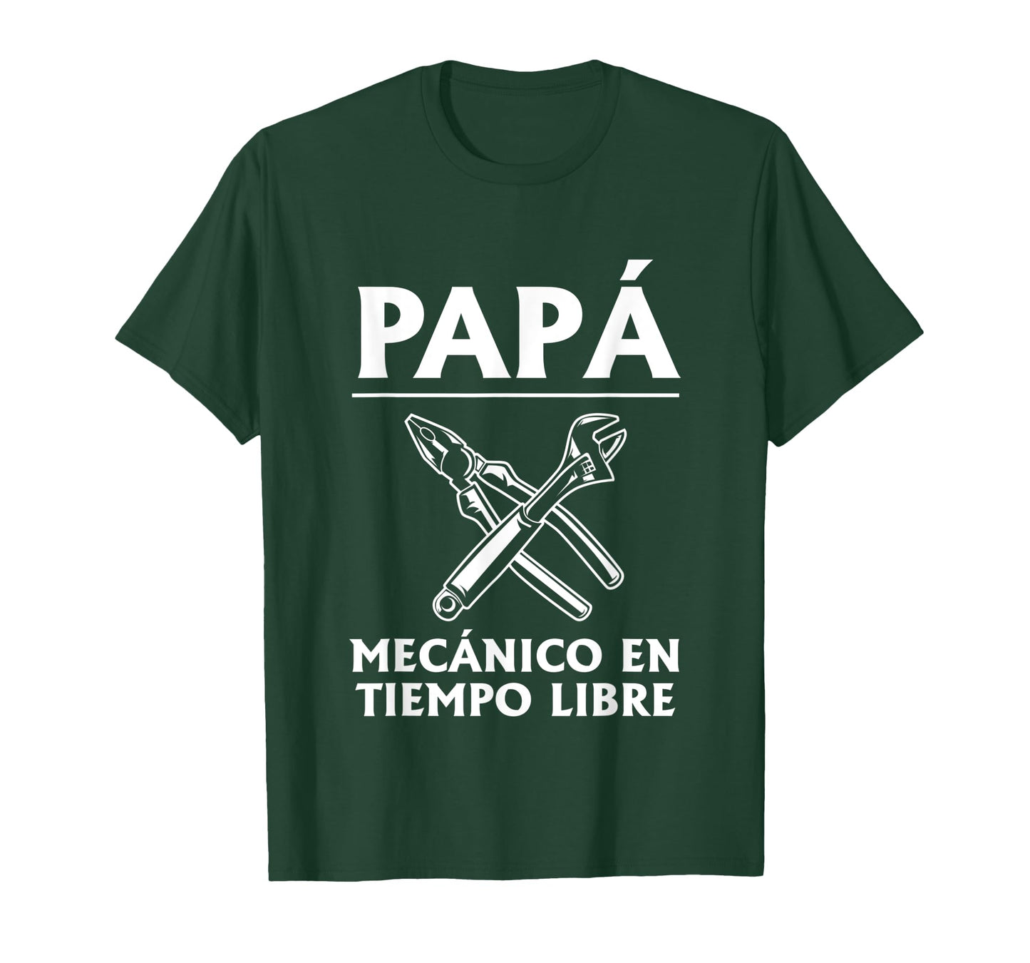 Papà Mecanico En Tiempo Libre Día del Padre T-Shirt