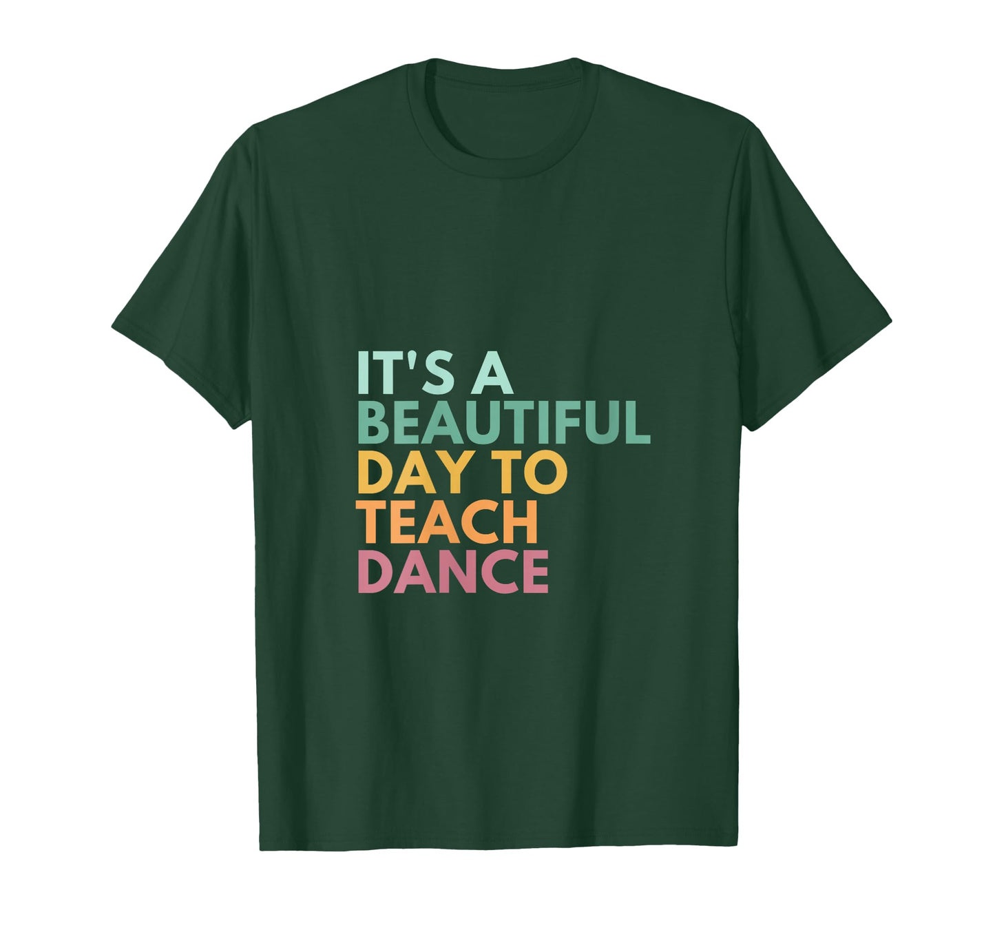 Womens It's A Beautiful Day To Teach Dance V-Neck T-Shirt