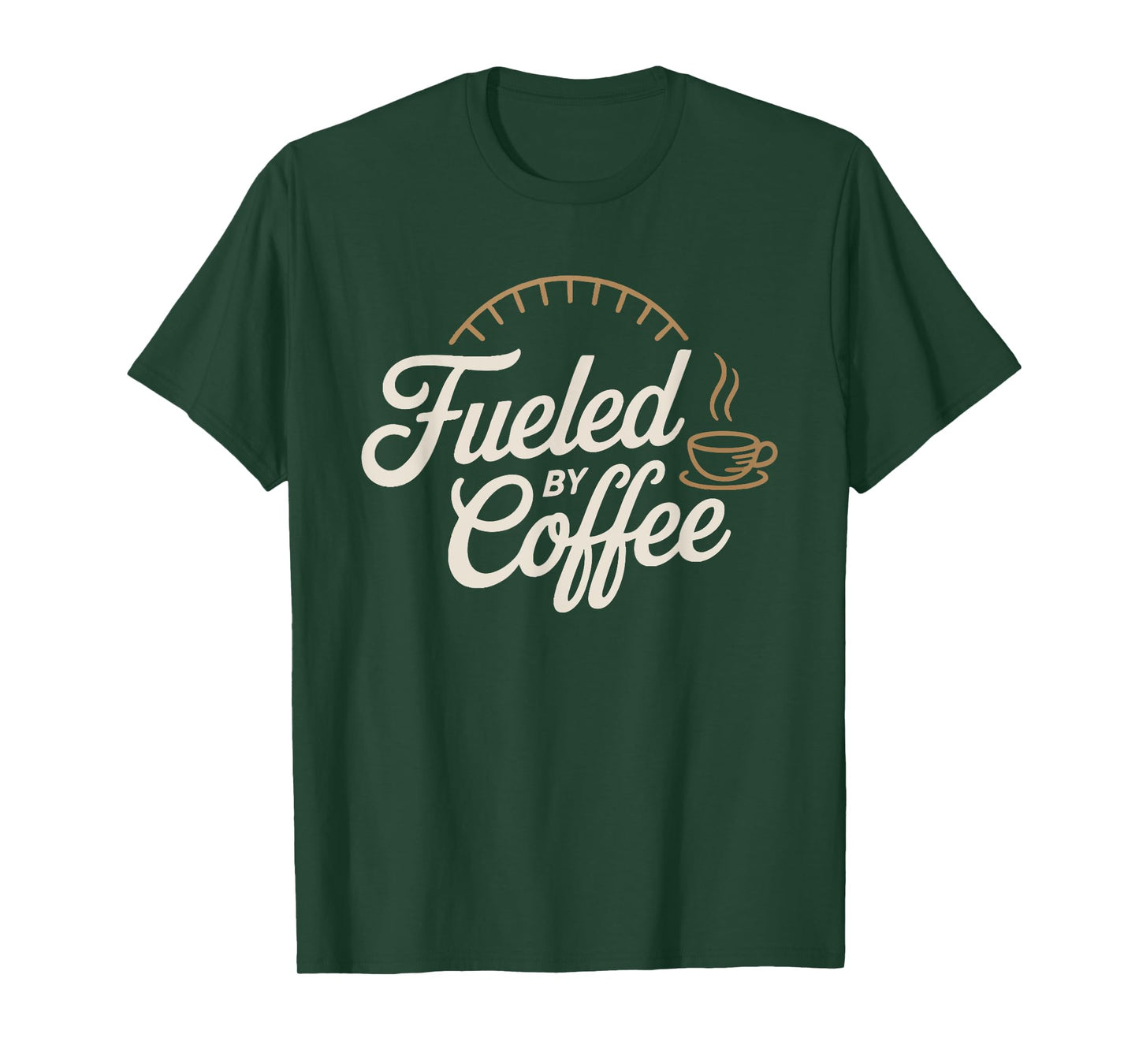 Fueled by Coffee Caffeine Lover T-Shirt