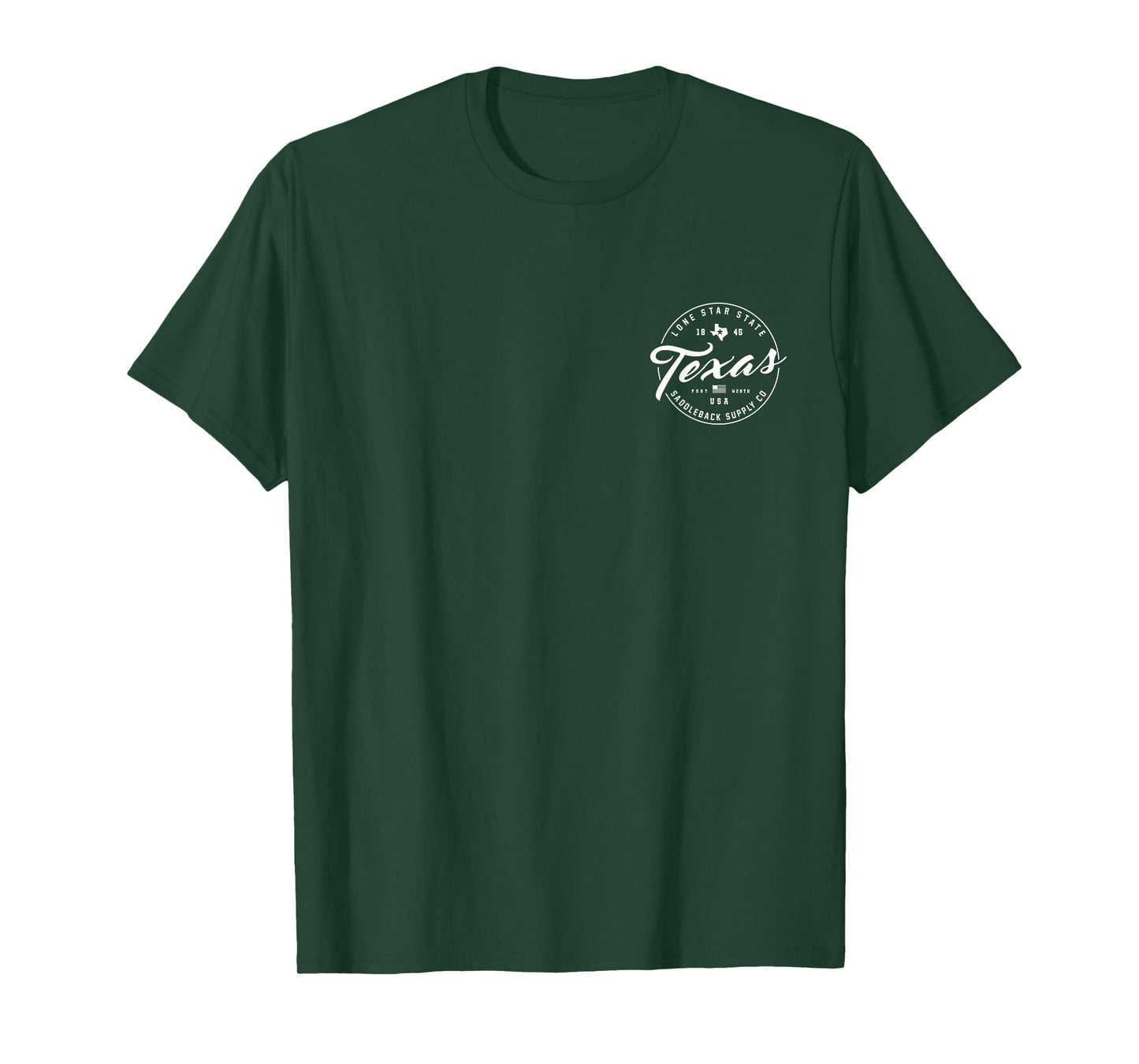 Saddleback ol' Texas White Logo Lightweight, Graphic T-Shirt