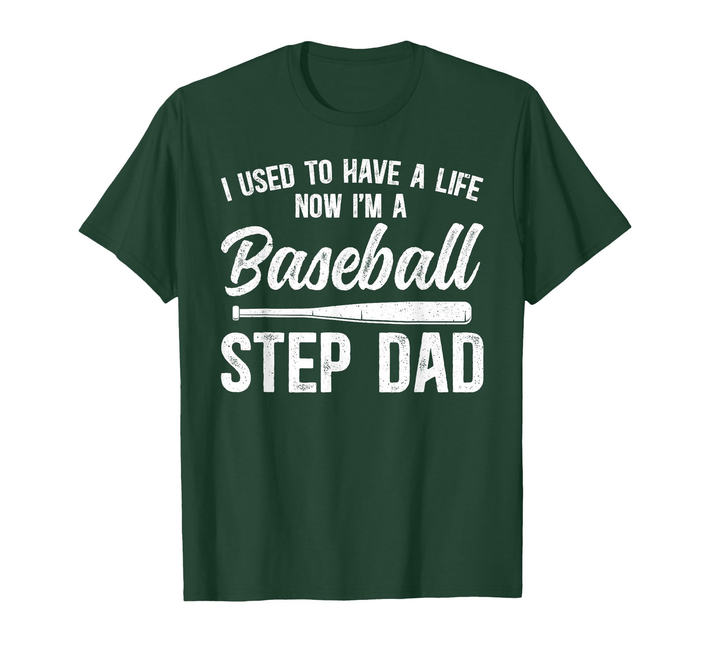 I'm A Baseball Step Dad Of A Baseball Player Stepfather T-Shirt