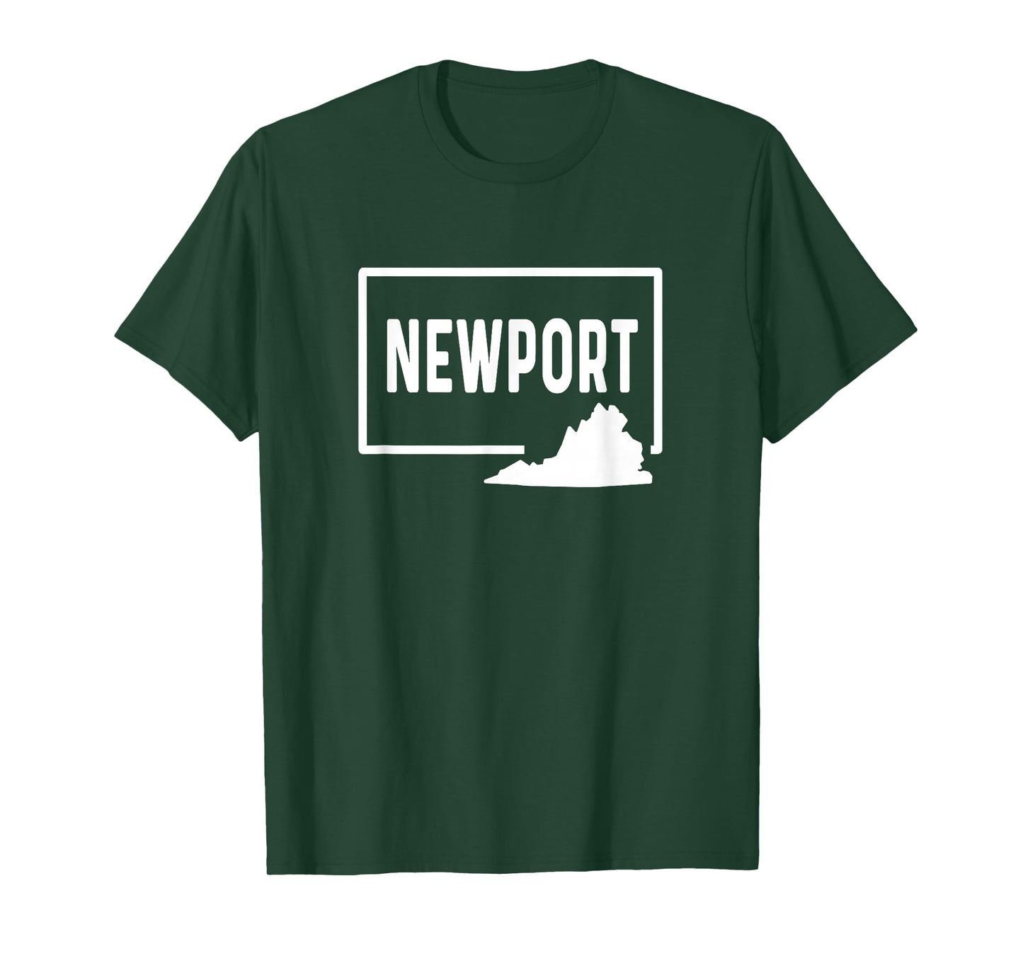 Newport Virginia VA - Home Hometown Vacation Travel T-Shirt