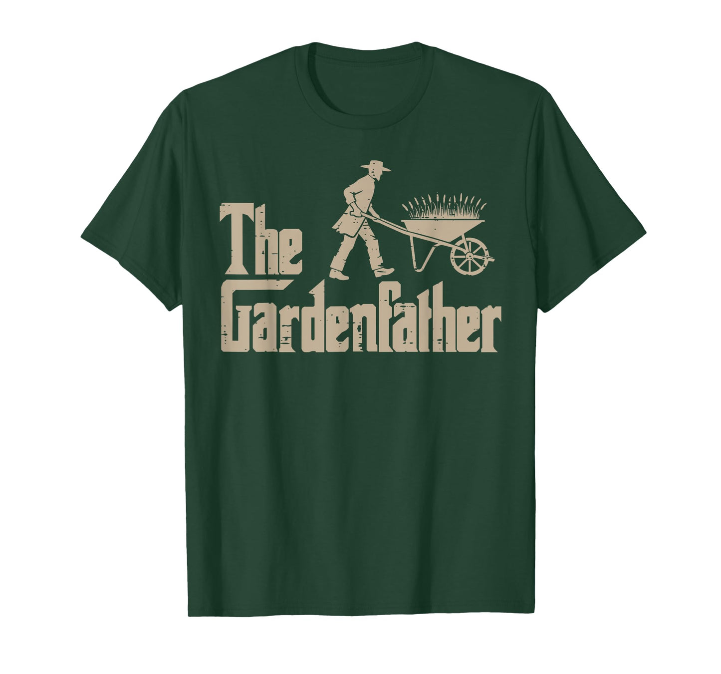 Fathers Day The Gardenfather Funny Parody Gardener Dad Papa T-Shirt