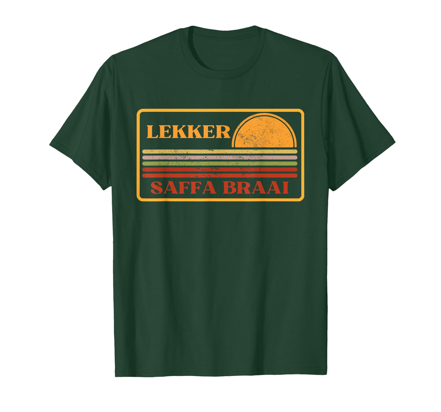 Lekker, Saffa braai, South African, South Africa T-Shirt