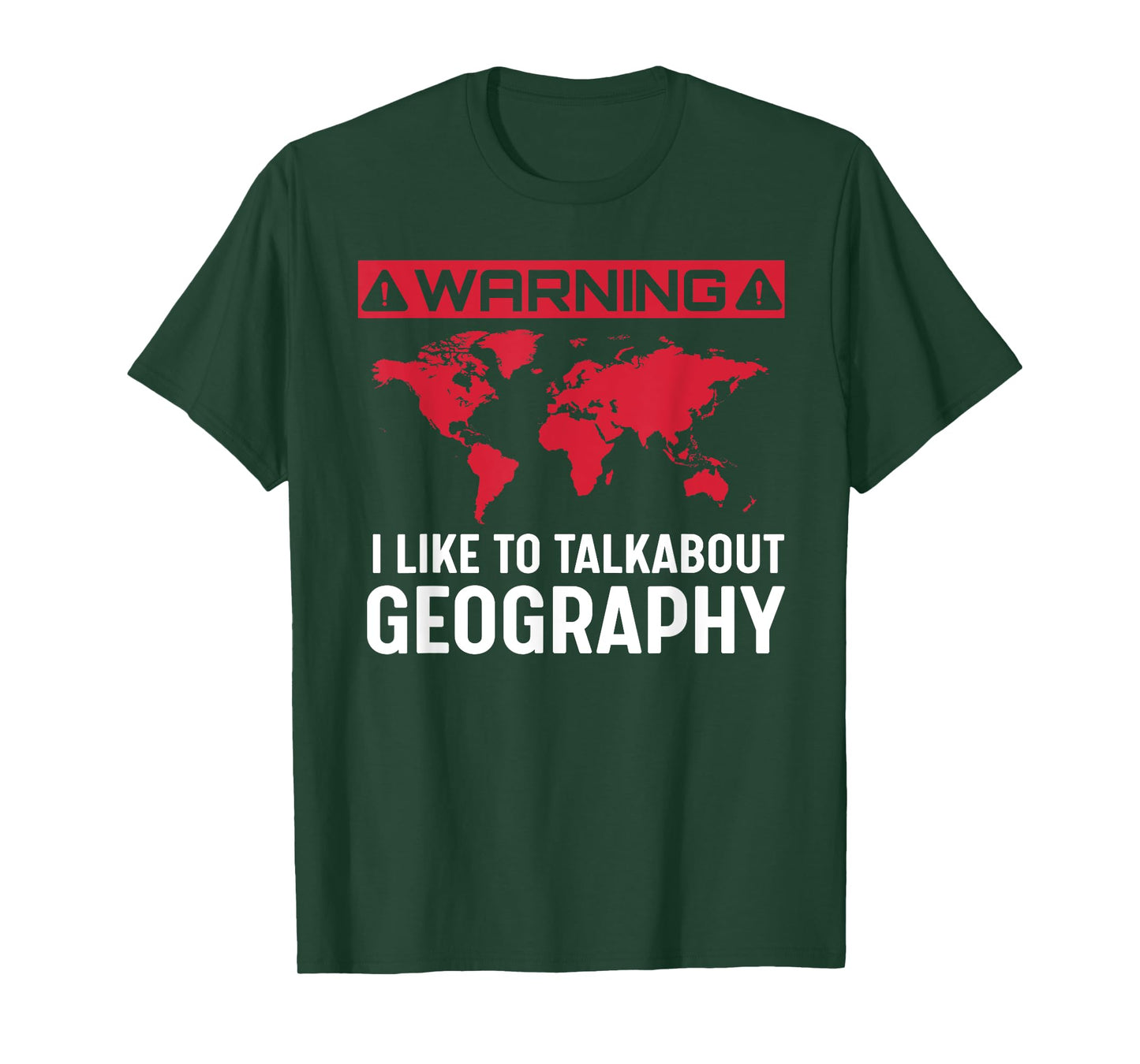 Geography Gift - I Love Geography T-Shirt