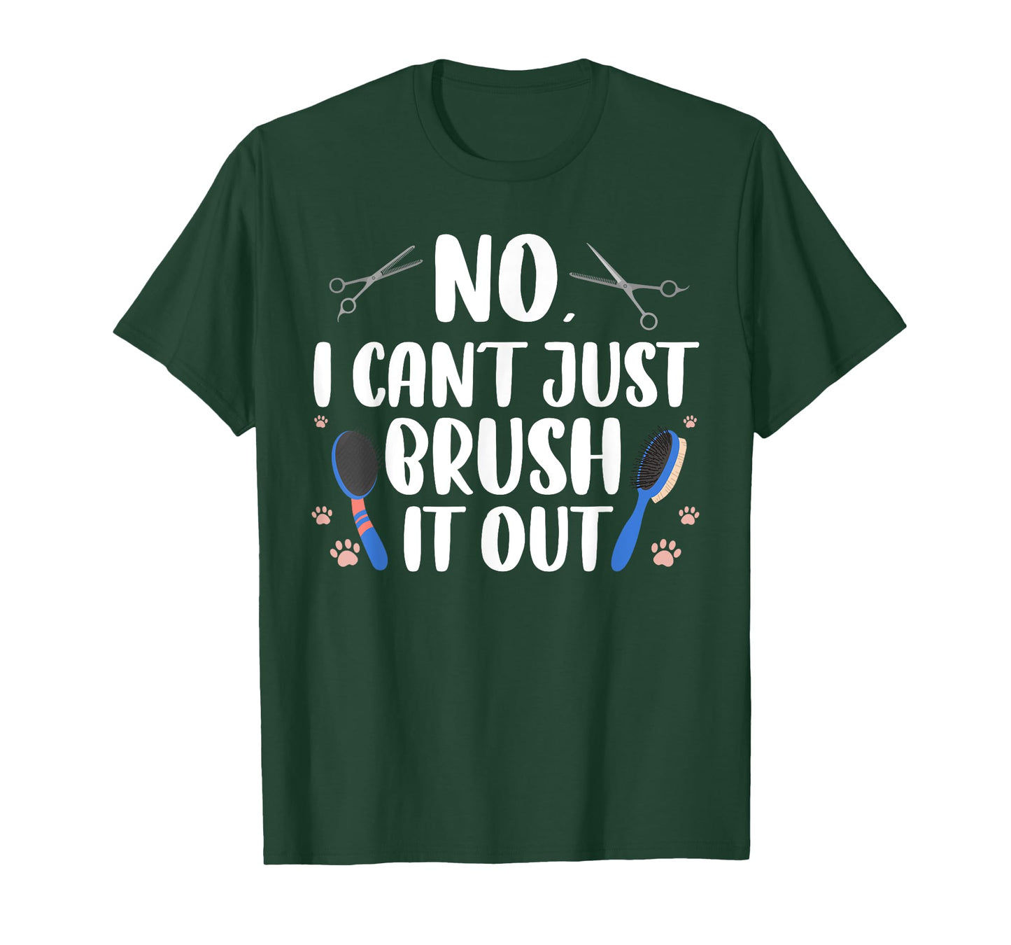 Funny Dog Groomer Art For Men Women Dog Grooming Pet Groomer T-Shirt