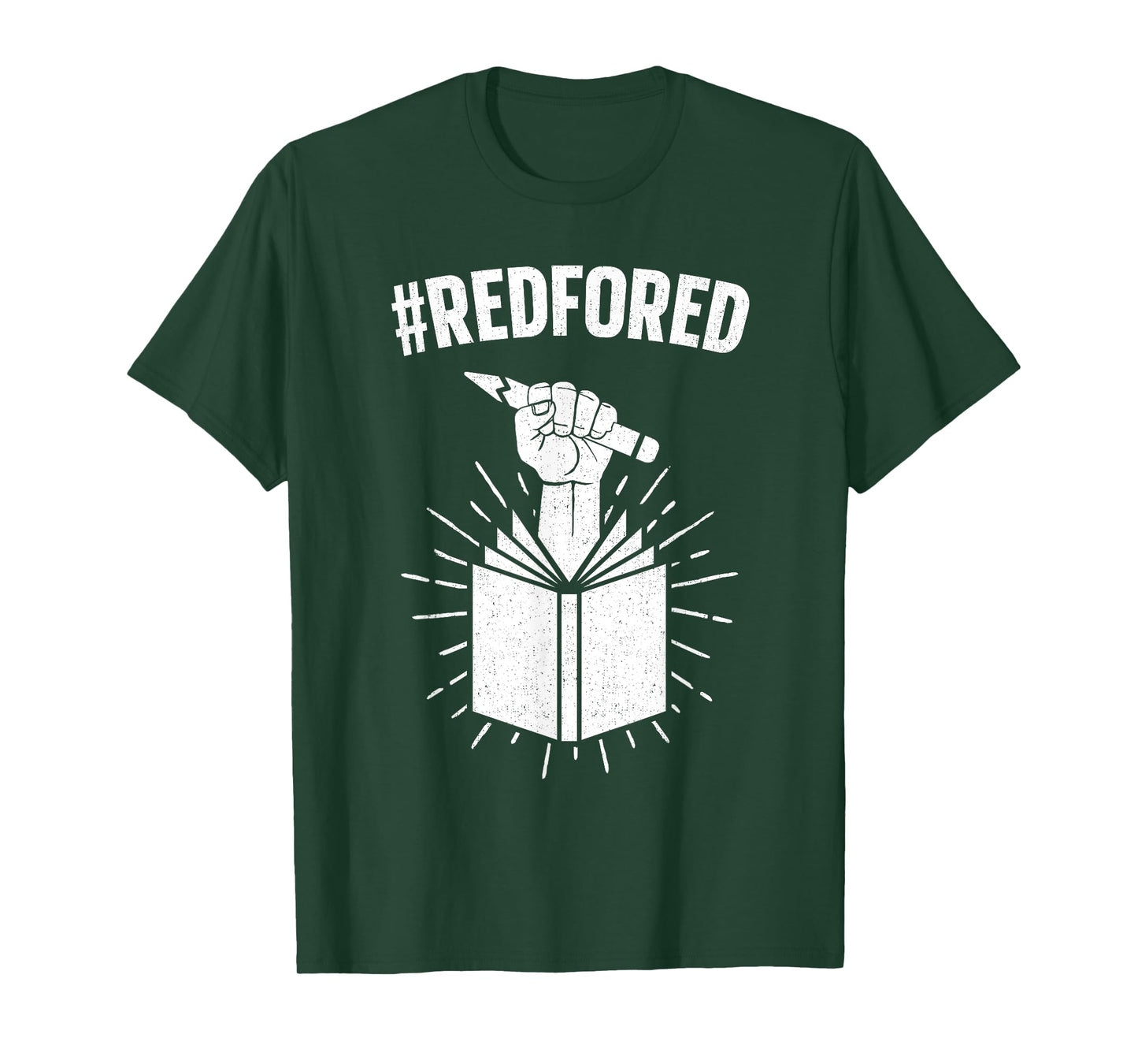 Red For Ed T-Shirt Teachers Strike Educator Walkout Shirt Men Women Girls Kids T-Shirt