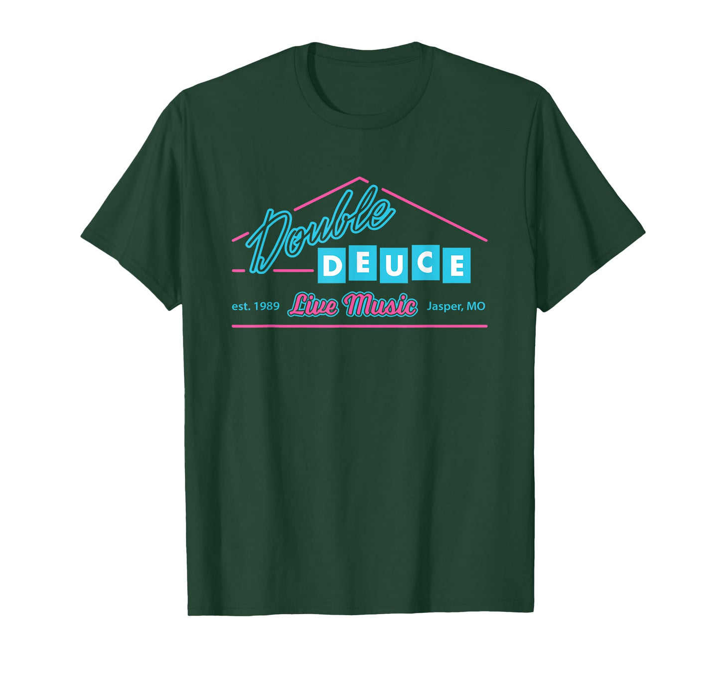 Double Funny Deuce Retro 80s T-Shirt