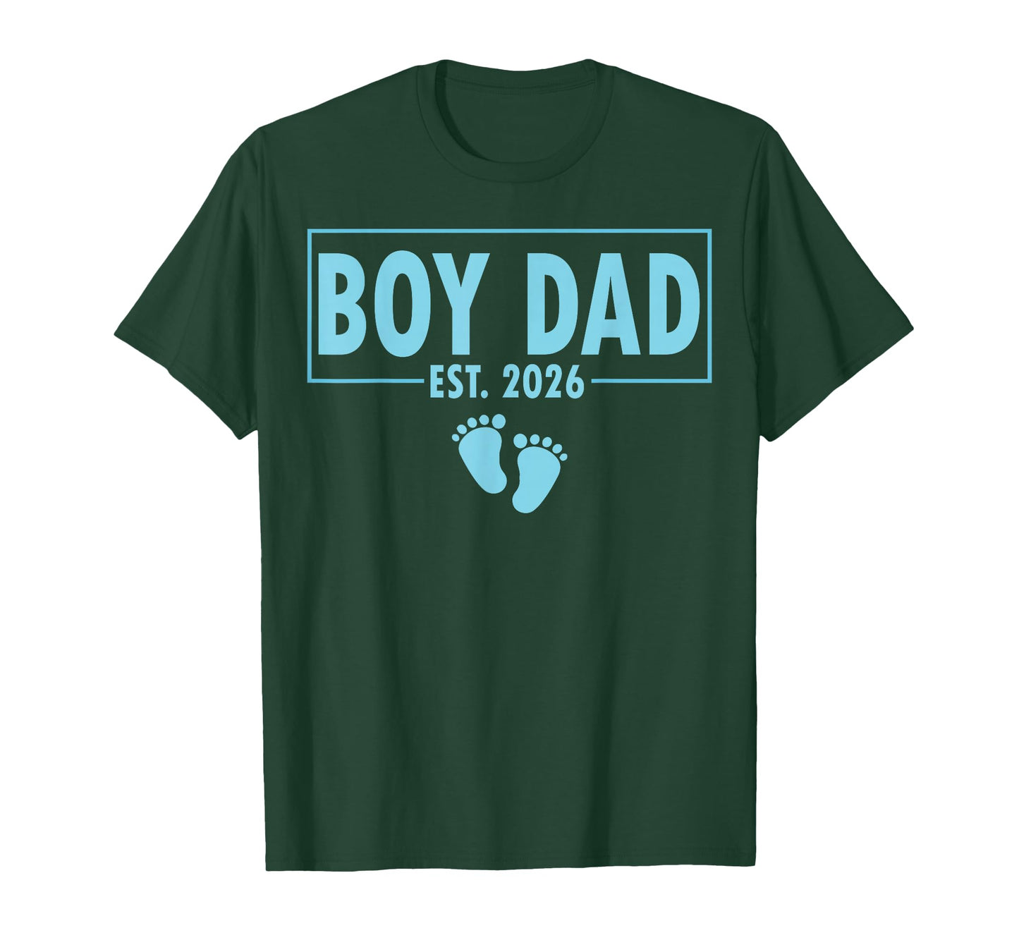 Boy Dad Est 2026 Newborn Daddy Est 2026 Father Boy Son T-Shirt