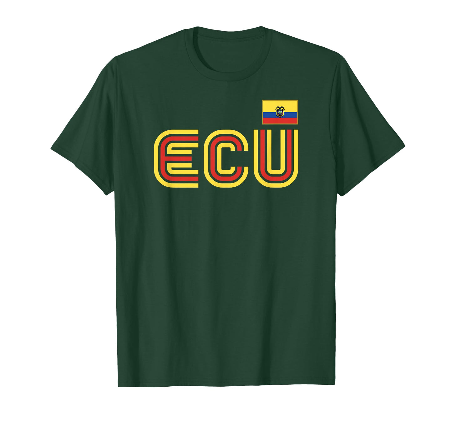 Ecuador Flag Retro International Country Ecuadorian Pride T-Shirt