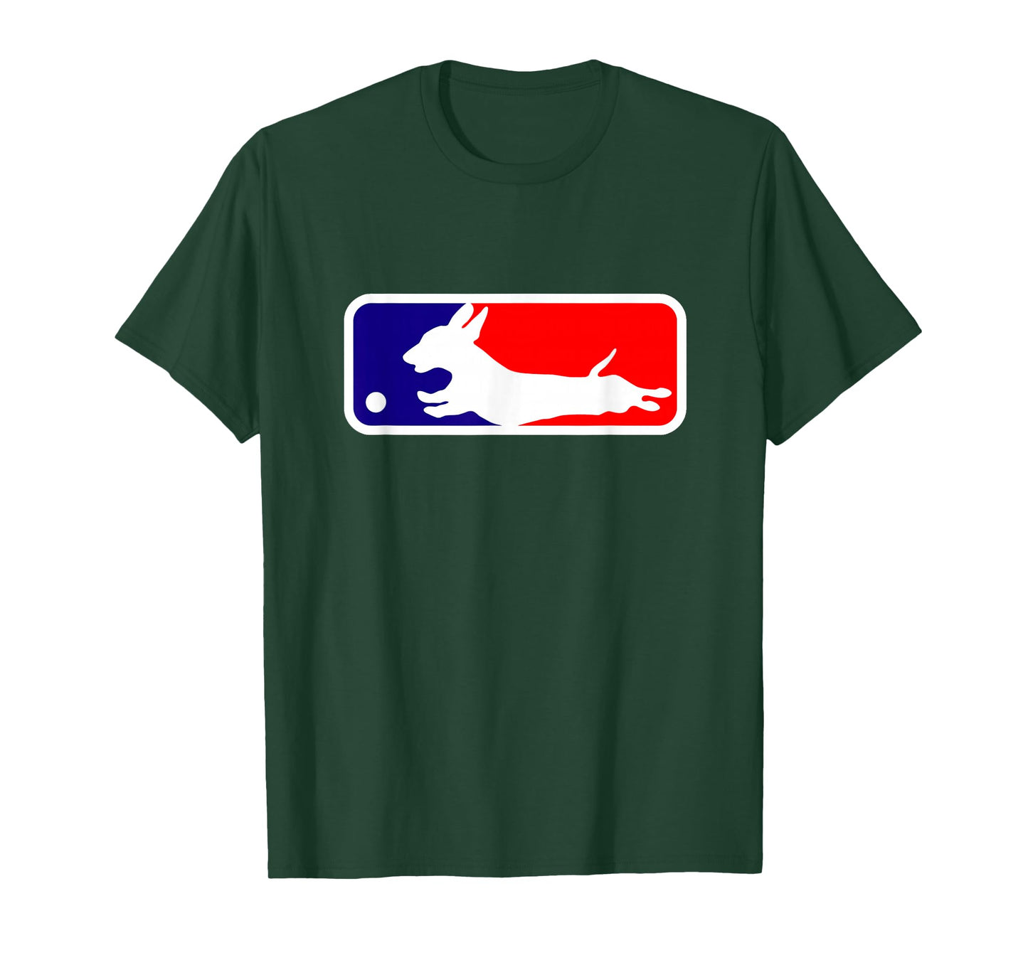 Dachshund Chasing Baseball T-Shirt T-Shirt