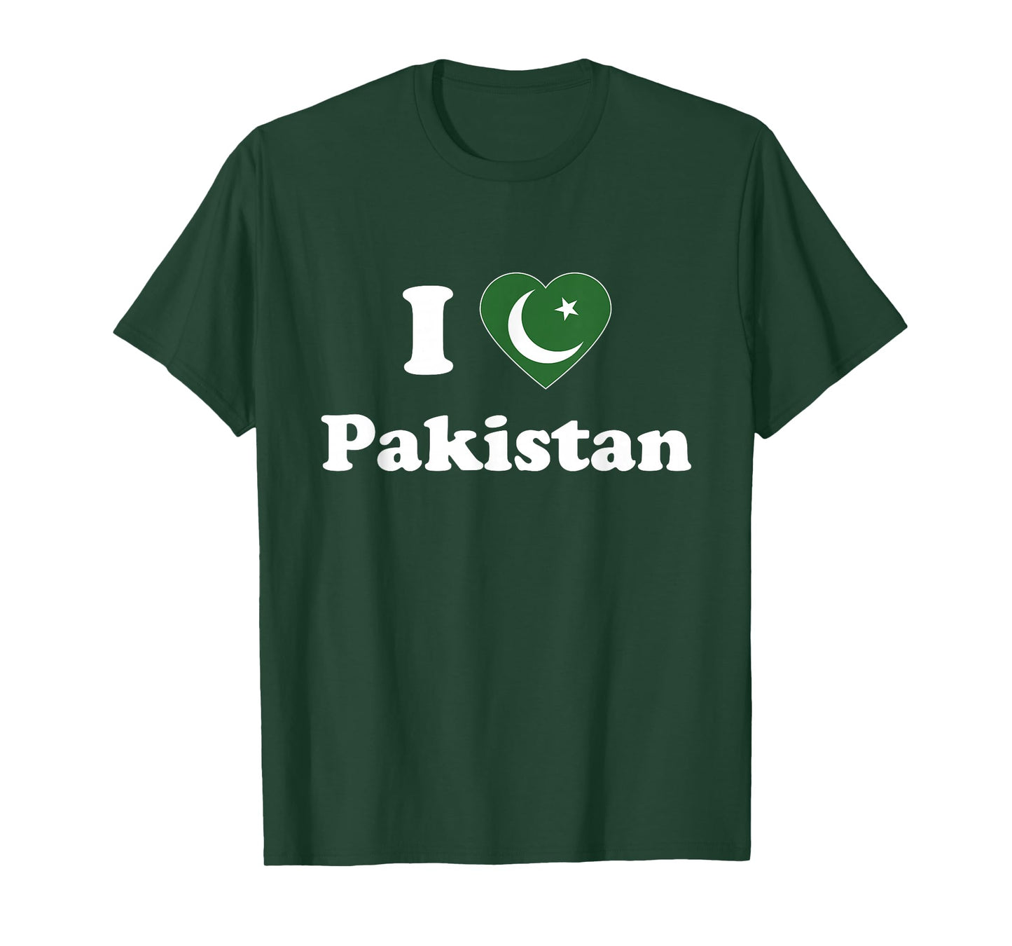 I Love Pakistan I Heart Pakistan Pakistani T-Shirt