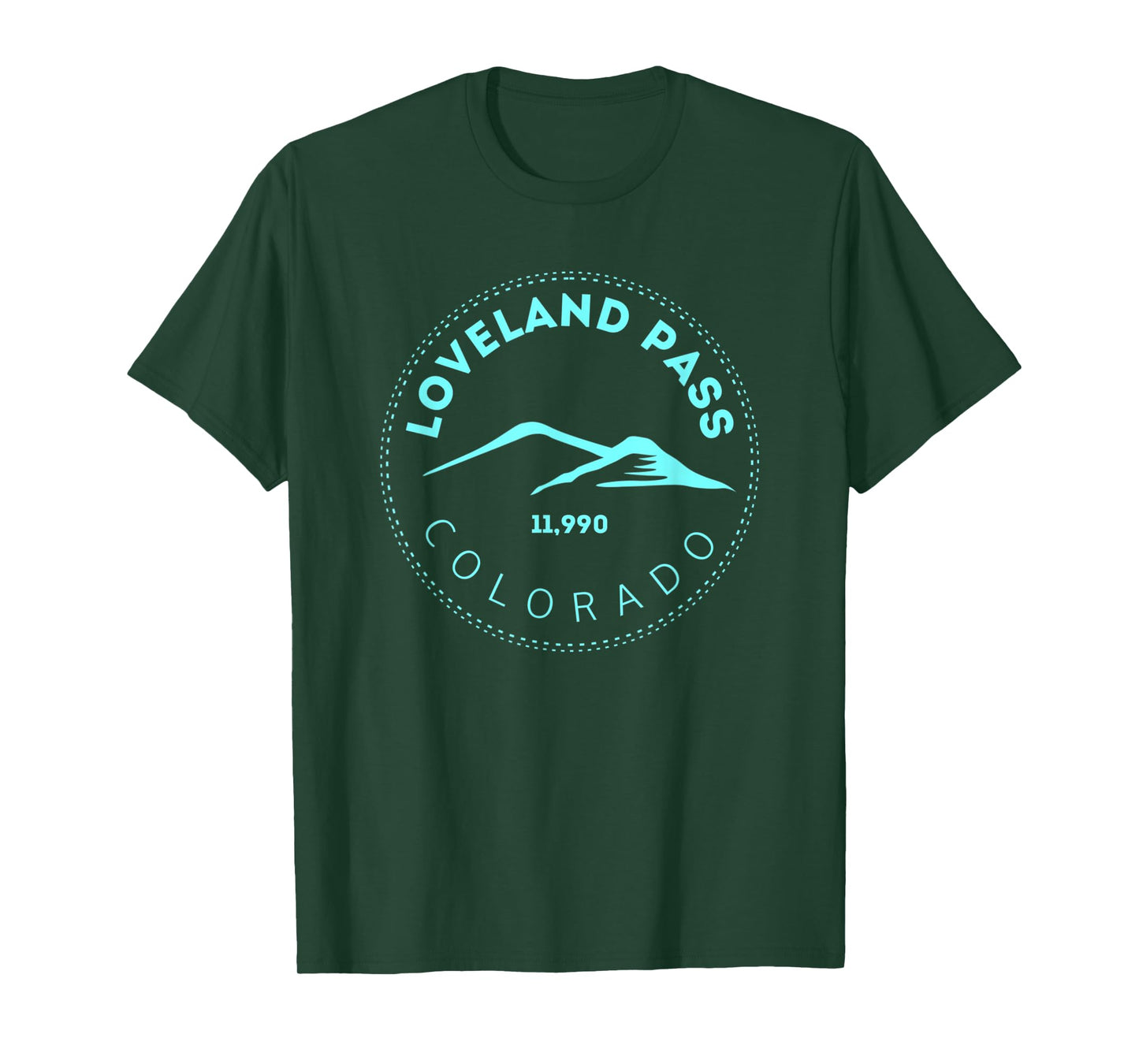 Loveland Pass Colorado Elevated Mountain Backcountry T-Shirt