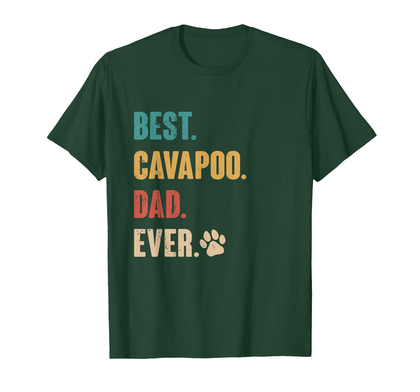 Best Cavapoo Dad Funny Cavapoo Dog Lovers Gift T-Shirt for Men