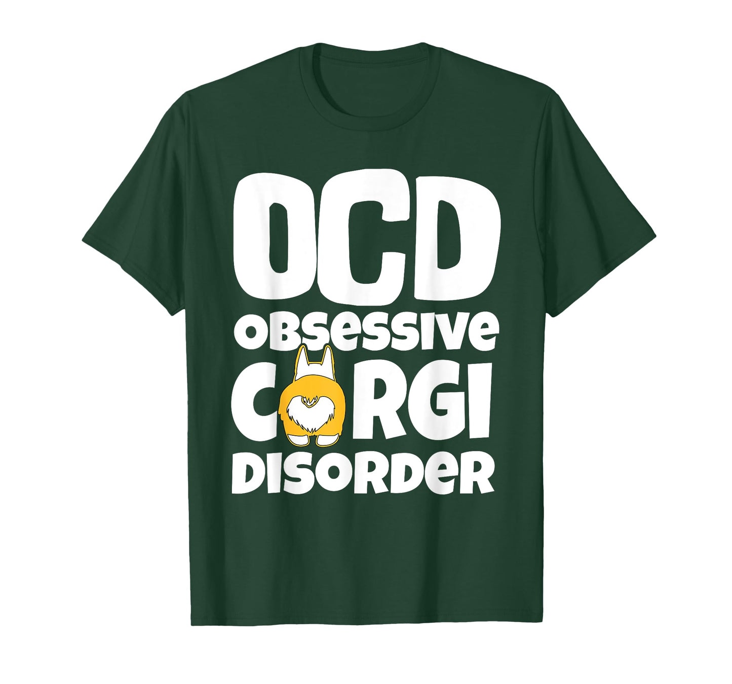 Corgi Shirt , Dog Lovers Shirt, OCD Obsessive Corgi Disorder T-Shirt for Men Women Kids