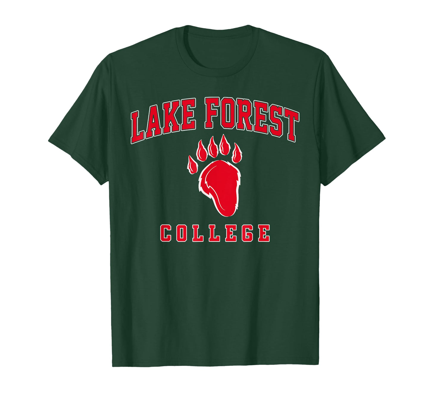 Lake Forest College Athletics Arch Retro Vintage Design T-Shirt