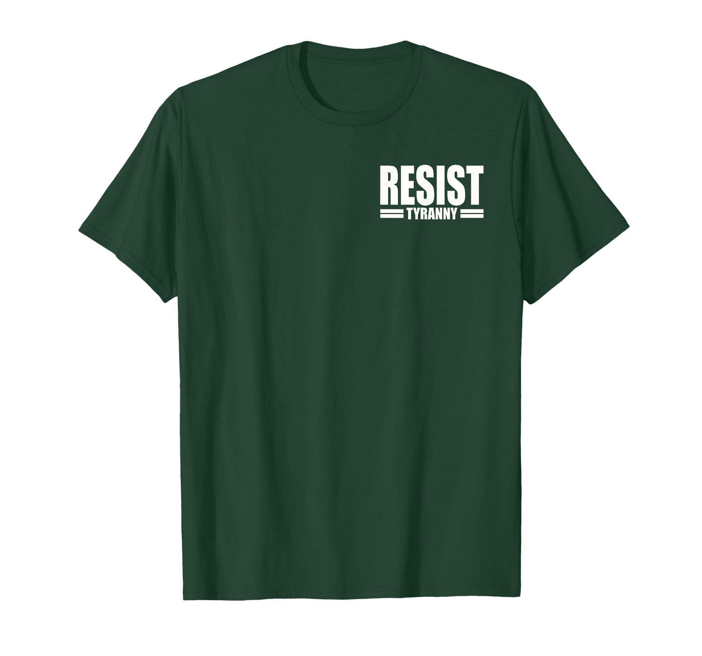 RESIST TYRANNY I WILL NOT COMPLY DISOBEY ANTI AUTHORITY T-Shirt