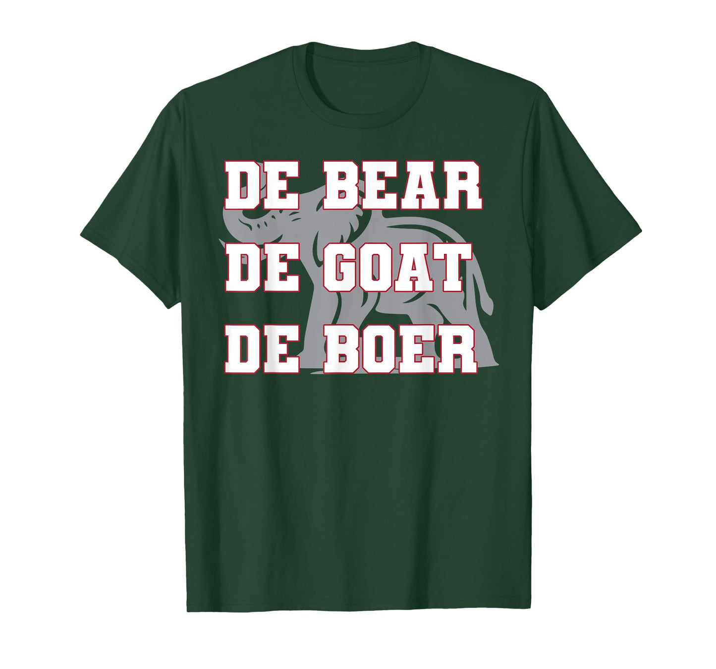 Elephant De Bear De Goat De Boer T-Shirt