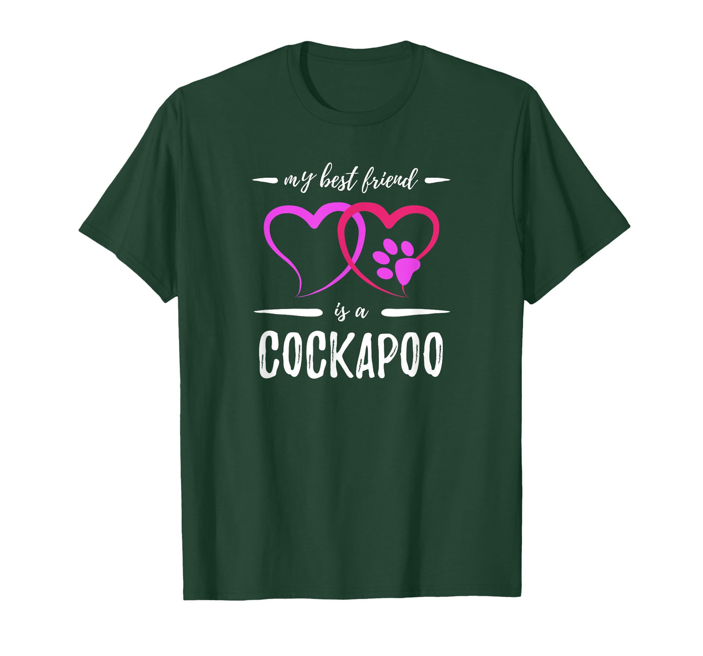 Best Friend Cockapoo Shirt Funny Dog Mom Gift Idea T-Shirt