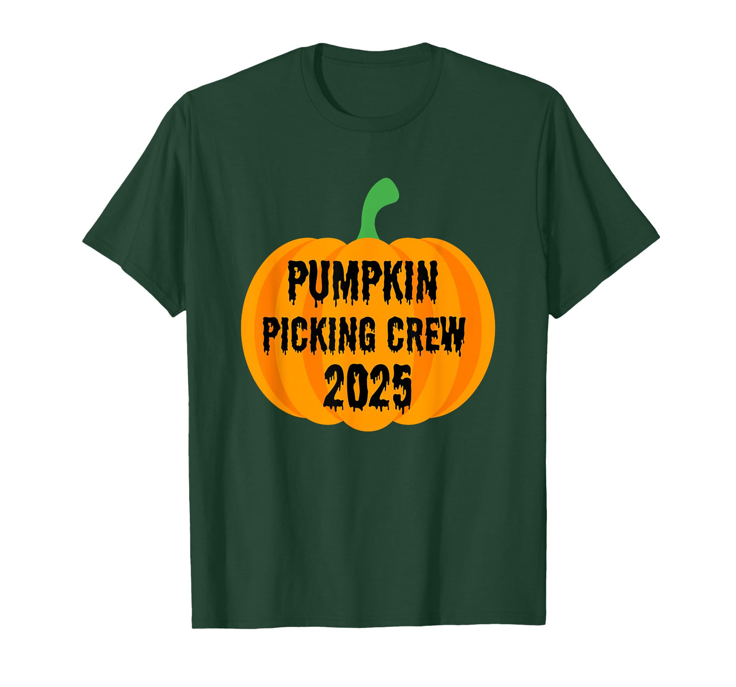 Pumpkin Picking Crew 2025- Halloween Fun T-Shirt