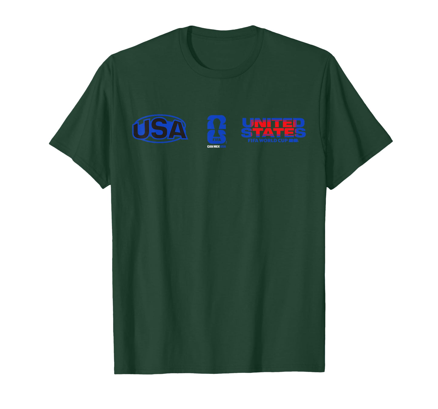 FIFA WORLD CUP26 USA Host Country Multi Logo T-Shirt