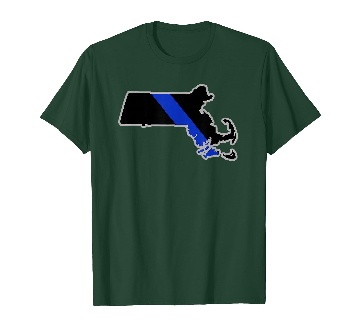 Massachusetts State Police Massachusetts Law Enforcement T-Shirt