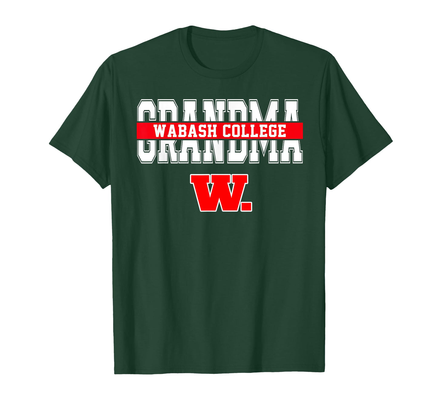 Wabash College Grandma Arch Vintage Design for Women T-Shirt